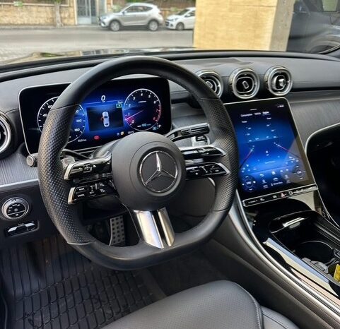 MERCEDES C300 AMG-LINE 4MATIC NP 2022 BLACK ON BLACK full