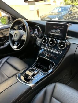MERCEDES C300 AMG-LINE NP 4MATIC 2017 GRAY ON BLACK full