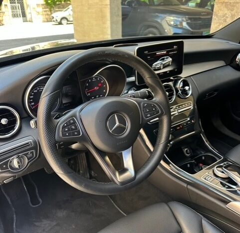 MERCEDES C300 AMG-LINE NP 4MATIC 2017 GRAY ON BLACK full