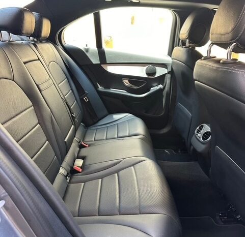 MERCEDES C300 AMG-LINE NP 4MATIC 2017 GRAY ON BLACK full