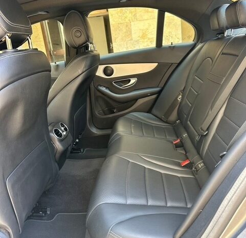 MERCEDES C300 AMG-LINE NP 4MATIC 2017 GRAY ON BLACK full