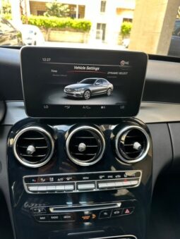 MERCEDES C300 AMG-LINE NP 4MATIC 2017 GRAY ON BLACK full