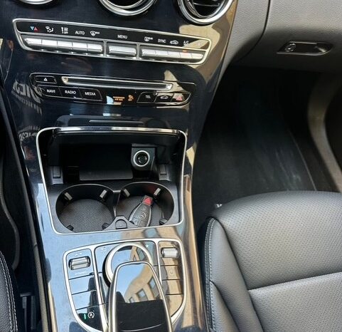 MERCEDES C300 AMG-LINE NP 4MATIC 2017 GRAY ON BLACK full