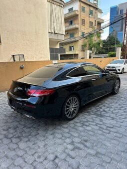 MERCEDES C 300 COUPE AMG-LINE 2017 BLACK ON BLACK full