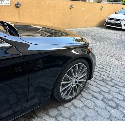 MERCEDES C 300 COUPE AMG-LINE 2017 BLACK ON BLACK full