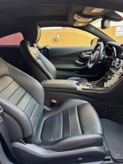 MERCEDES C 300 COUPE AMG-LINE 2017 BLACK ON BLACK full
