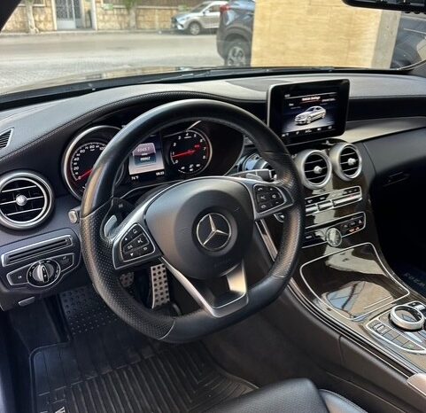 MERCEDES C 300 COUPE AMG-LINE 2017 BLACK ON BLACK full