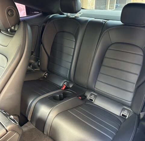 MERCEDES C 300 COUPE AMG-LINE 2017 BLACK ON BLACK full