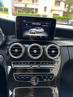 MERCEDES C 300 COUPE AMG-LINE 2017 BLACK ON BLACK full