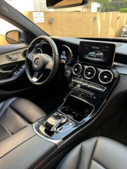 MERCEDES C300 AMG-LINE 4MATIC 2017 GRAY ON BLACK full