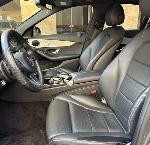MERCEDES C300 AMG-LINE 4MATIC 2017 GRAY ON BLACK full