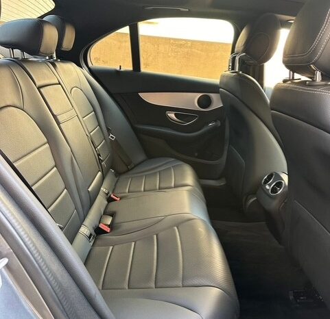 MERCEDES C300 AMG-LINE 4MATIC 2017 GRAY ON BLACK full