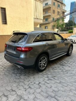 MERCEDES GLC 300 AMG-LINE 4MATIC 2017 GRAY ON BLACK full