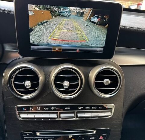 MERCEDES GLC 300 AMG-LINE 4MATIC 2017 GRAY ON BLACK full