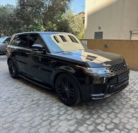 RANGE ROVER SPORT V6 HSE 2020 BLACK ON TAN full