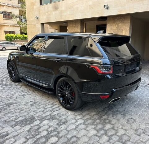 RANGE ROVER SPORT V6 HSE 2020 BLACK ON TAN full
