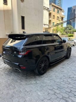 RANGE ROVER SPORT V6 HSE 2020 BLACK ON TAN full