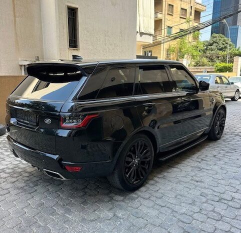 RANGE ROVER SPORT V6 HSE 2020 BLACK ON TAN full