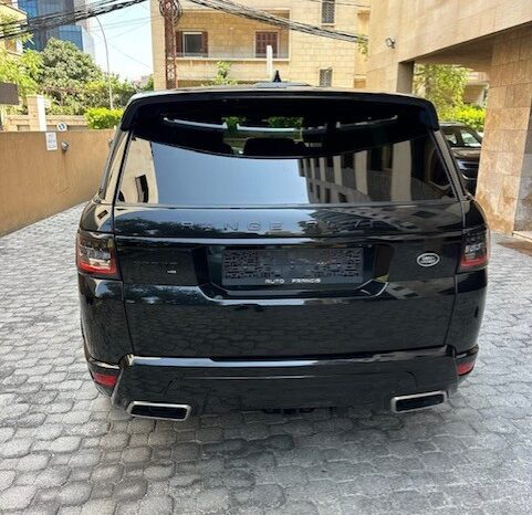 RANGE ROVER SPORT V6 HSE 2020 BLACK ON TAN full