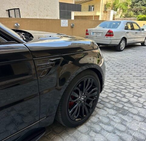 RANGE ROVER SPORT V6 HSE 2020 BLACK ON TAN full