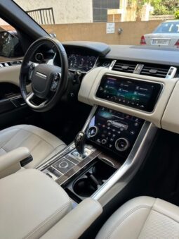 RANGE ROVER SPORT V6 HSE 2020 BLACK ON TAN full