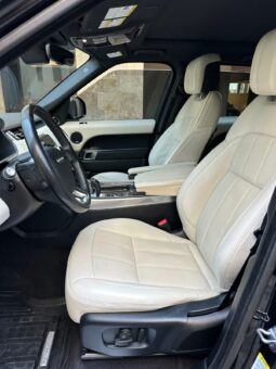 RANGE ROVER SPORT V6 HSE 2020 BLACK ON TAN full