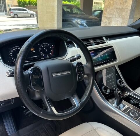 RANGE ROVER SPORT V6 HSE 2020 BLACK ON TAN full
