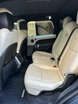 RANGE ROVER SPORT V6 HSE 2020 BLACK ON TAN full