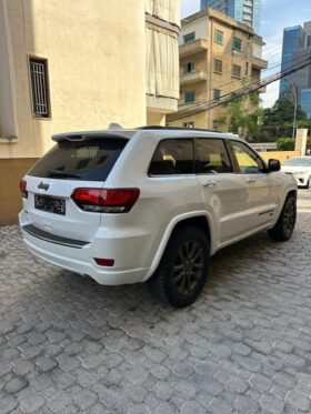 JEEP GRAND CHEROKEE 75TH ANNIVERSARY 2017 WHITE ON BLACK