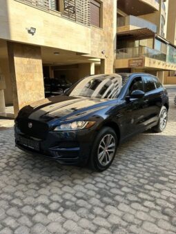 JAGUAR F- PACE 35T V6 2017 DARK BLUE ON BLACK full