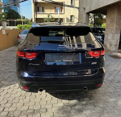 JAGUAR F- PACE 35T V6 2017 DARK BLUE ON BLACK full