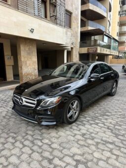 MERCEDES E300 AMG-LINE 4MATIC 2017 BLACK ON BLACK