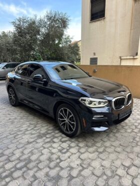 BMW X4 M-PACKAGE X-DRIVE 30i 2019 DARK BLUE ON RED