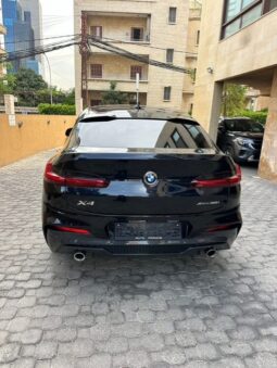 BMW X4 M-PACKAGE X-DRIVE 30i 2019 DARK BLUE ON RED full