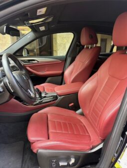 BMW X4 M-PACKAGE X-DRIVE 30i 2019 DARK BLUE ON RED full