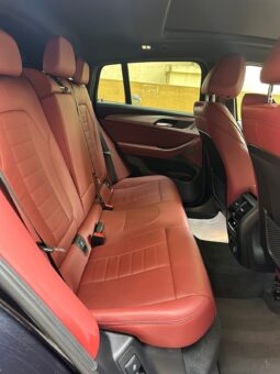 BMW X4 M-PACKAGE X-DRIVE 30i 2019 DARK BLUE ON RED full