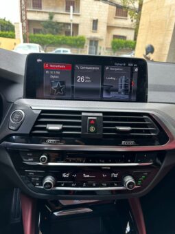 BMW X4 M-PACKAGE X-DRIVE 30i 2019 DARK BLUE ON RED full
