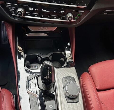 BMW X4 M-PACKAGE X-DRIVE 30i 2019 DARK BLUE ON RED full