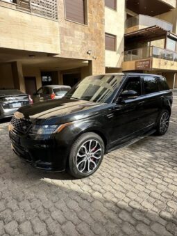 RANGE ROVER SPORT V8 SUPERCHARGED 2018 BLACK ON BLACK full