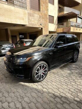 RANGE ROVER SPORT V8 SUPERCHARGED 2018 BLACK ON BLACK