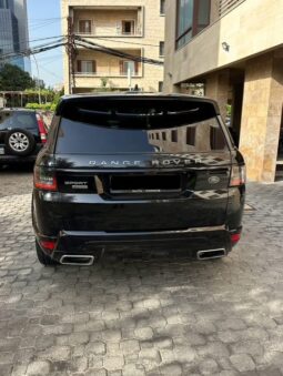 RANGE ROVER SPORT V8 SUPERCHARGED 2018 BLACK ON BLACK full