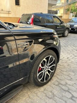 RANGE ROVER SPORT V8 SUPERCHARGED 2018 BLACK ON BLACK full