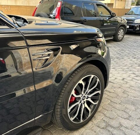 RANGE ROVER SPORT V8 SUPERCHARGED 2018 BLACK ON BLACK full
