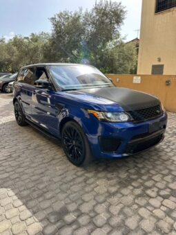 RANGE ROVER SPORT SVR 2017 VELOCITY BLUE ON BLACK full