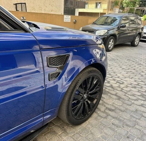 RANGE ROVER SPORT SVR 2017 VELOCITY BLUE ON BLACK full