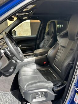 RANGE ROVER SPORT SVR 2017 VELOCITY BLUE ON BLACK full