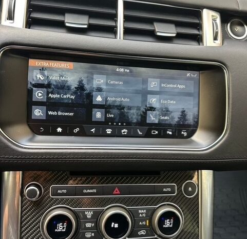 RANGE ROVER SPORT SVR 2017 VELOCITY BLUE ON BLACK full