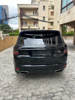 RANGE ROVER SPORT V6 HSE 2018 BLACK ON BLACK full