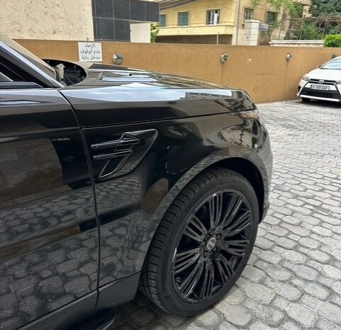 RANGE ROVER SPORT V6 HSE 2018 BLACK ON BLACK full