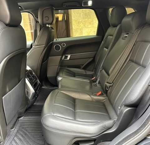 RANGE ROVER SPORT V6 HSE 2018 BLACK ON BLACK full